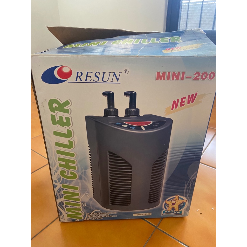 🍁（二手良品低價出清）Resun 日生 Mini200 冷水機 1/13HP 冰水機 水冷機 水草缸 魚缸 器材 隨草