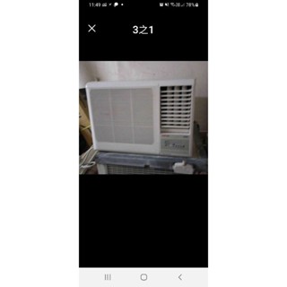 2020年～二手中古萬世益1噸變頻窗型冷氣，2.9kw，2020年，保固3個月，詢問大戶藥師