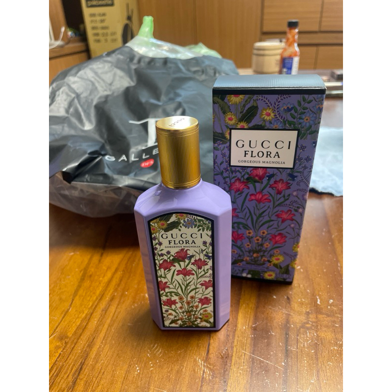 Gucci Flora香水gorgeous magnolia紫幻夢木蘭花