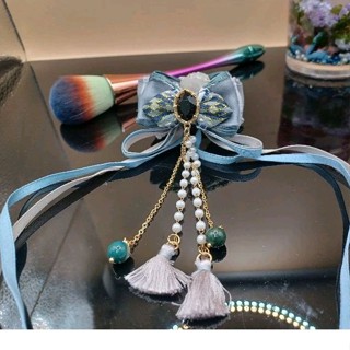 髮夾💘浮誇系巴洛克蘿莉塔多層緞帶蝴蝶結鯊魚夾5cm大人小孩可