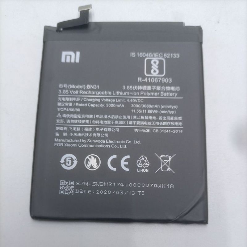 *小米 BN31 紅米 NOTE5 5A 小米 A1 5X 原廠電池 Xiaomi
