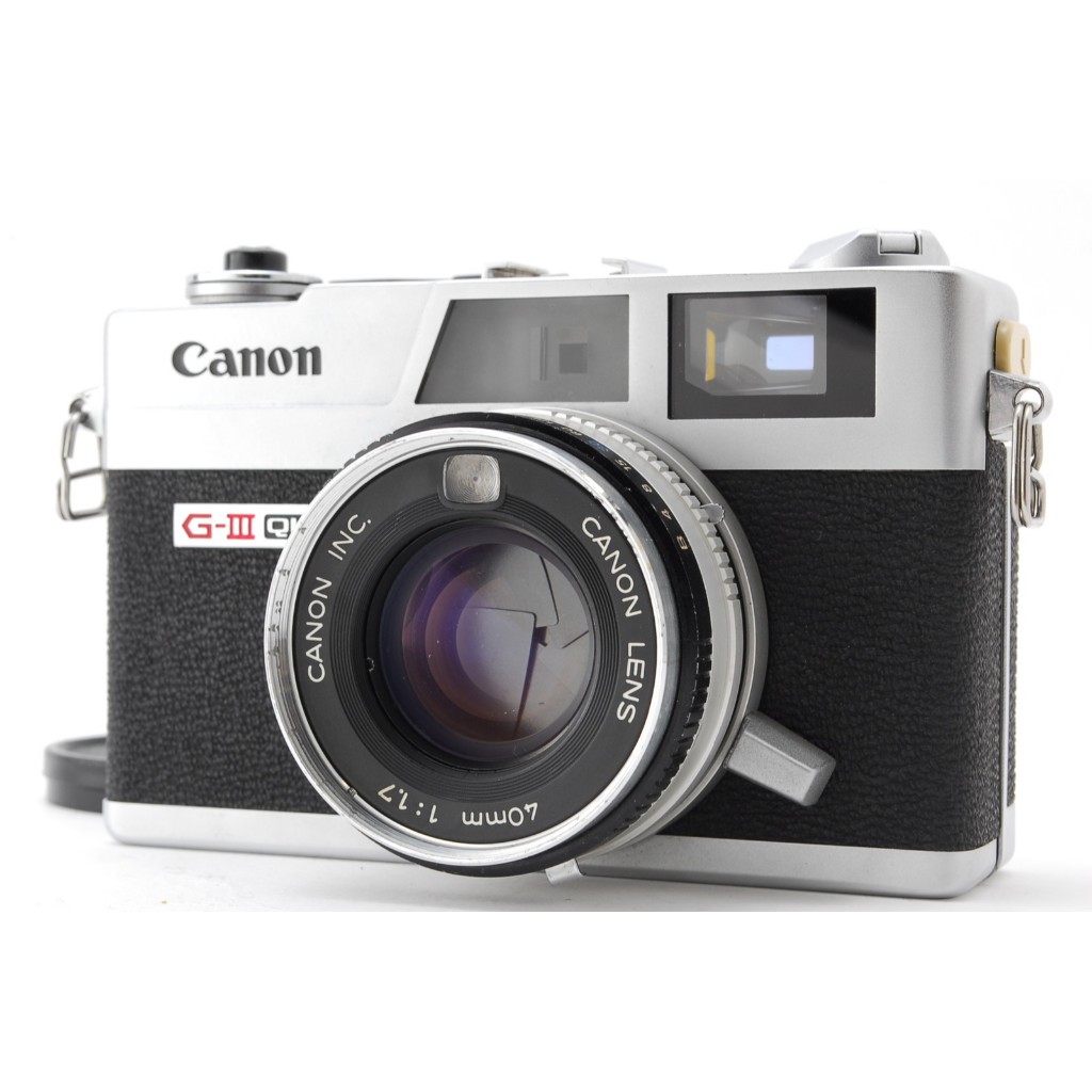 EXC+4 佳能 Canonet QL17 G III 35mm 底片測距儀，前蓋來自日本