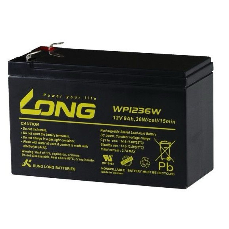 出清價 廣隆Long 12V9Ah WP1236W NP7-12 NP7.2-12 NP9-12 12V7Ah電動滑板車