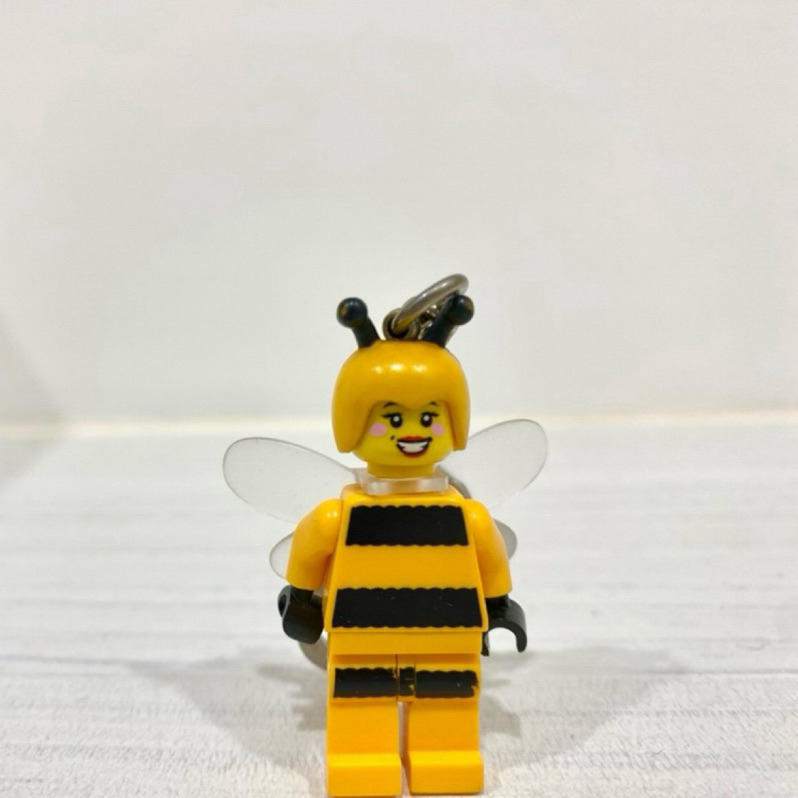 正版LEGO樂高蜜蜂人鑰匙圈
