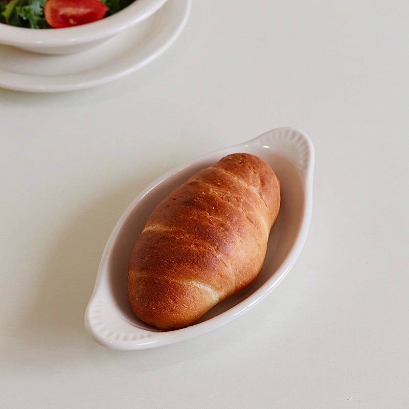 現貨｜Tuxton美國品牌 eggshell乳白系列 麵包碟 前菜碟 點心盤