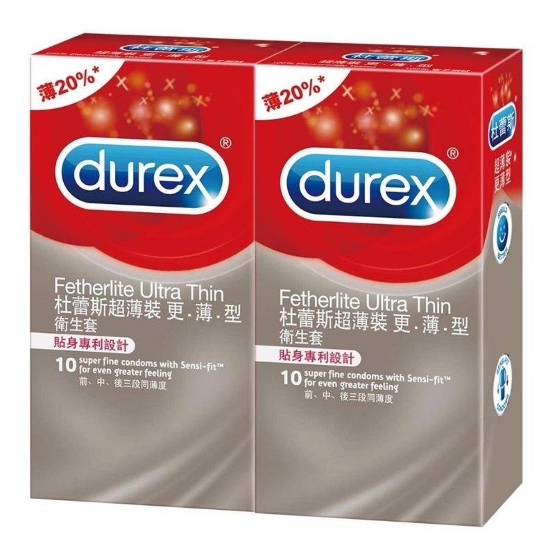[Costco 代購] Durex 杜蕾斯 超薄裝更薄型衛生套