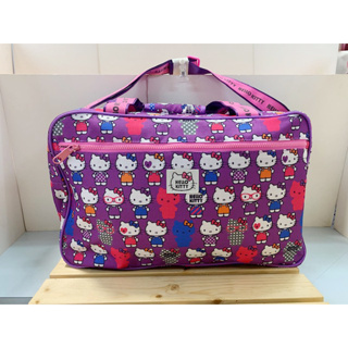 Hello Kitty 凱蒂貓~KITTY旅行袋/收納袋-百變KITTY紫#11502