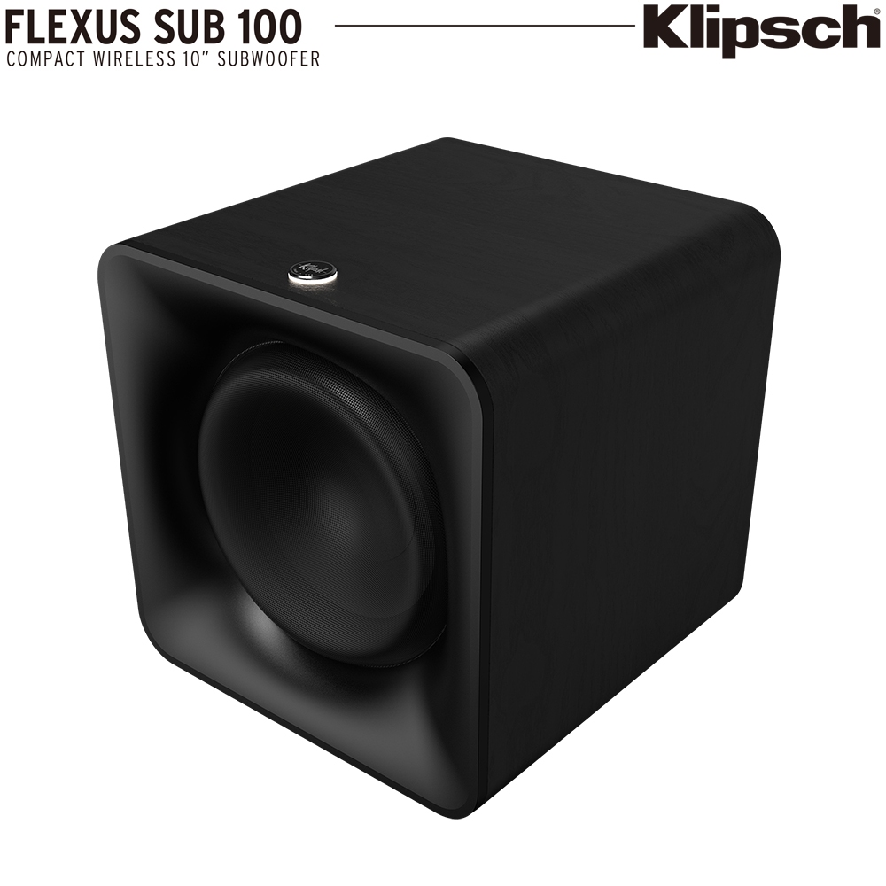 【KLIPSCH 古力奇】 Flexus SUB 100 主動式超低音喇叭 釪環公司貨
