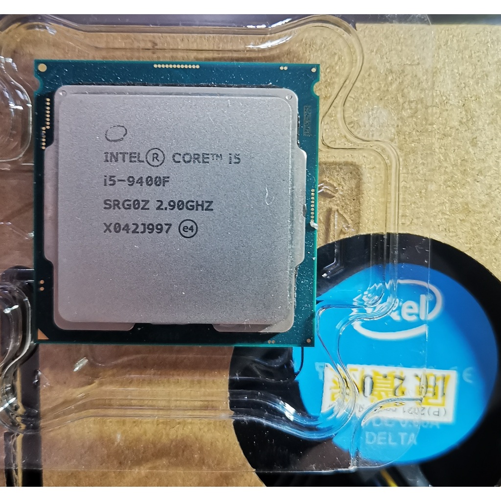INTEL I5-9400F CPU 九代 LGA1151