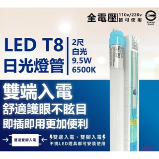 飛利浦 T8 LED 2尺燈管