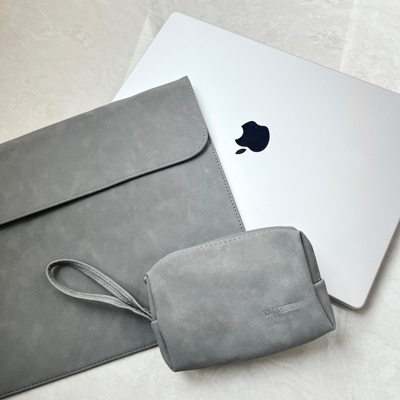 全新✨質感深灰 M1 Macbook Pro 16吋磁吸掀蓋式 筆電包 內膽包 電腦包 【送收納包】 