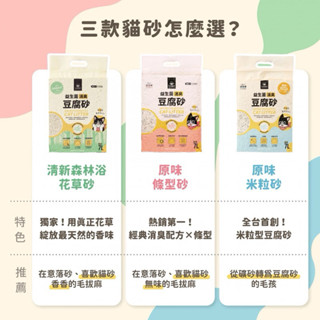 關注在享優惠🌟汪喵星球 益生菌消臭豆腐砂 米粒型/條型 7L 貓砂 豆腐砂 益生菌豆腐砂