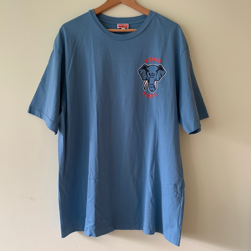 ［二手/XL］KENZO ELEPHANT T-SHIRT ‘VARSITY JUNGLE’