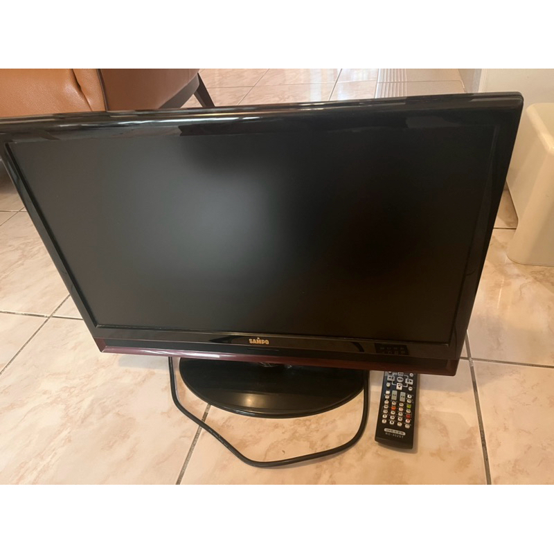 二手 SAMPO 24吋 電視 可當電腦螢幕 民宿 租屋 學生 飯店 租房