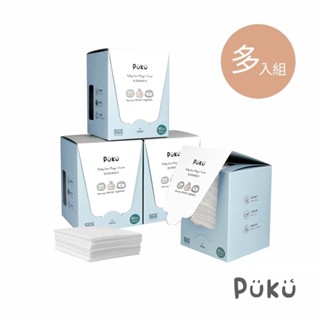 PUKU藍色企鵝 【多入賣場】乾濕兩用紙巾80抽
