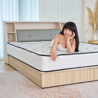 【 KIKY】新品上市 十兵衛 床頭 插座收納 皮質床頭箱✧雙人5尺✧ 床頭箱 床架