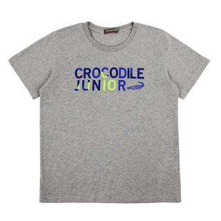 Crocodile Junior 『小鱷魚童裝』C65406 LOGO印圖T恤 Ggo(G購)