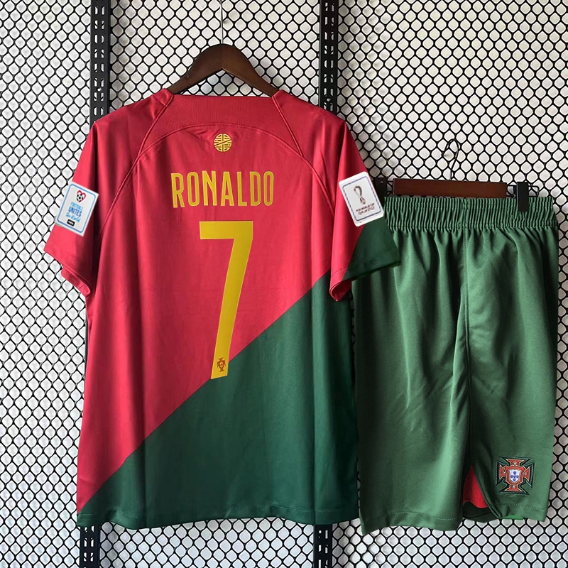 世界盃球衣 葡萄牙球衣 RONALDO 世界盃 羅納爾多 C羅 7號 世足賽 兒童足球衣 皇馬 利亞德 足球球衣