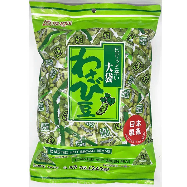 日本直送 零食 春日井大袋芥末豆