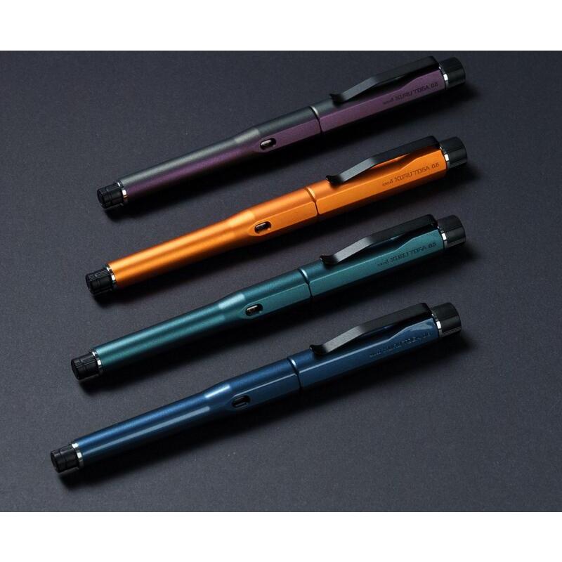 三菱鉛筆 Uni Kuru Toga DIVE M5-5000自動出芯自動旋轉鉛筆0.5mm 單支銷售