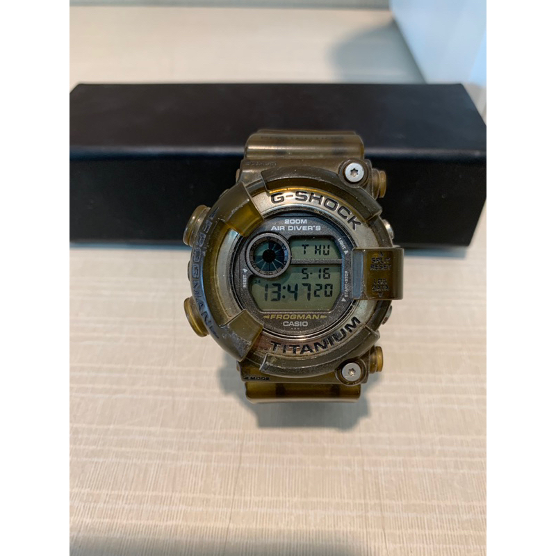 絕版casio卡西歐蛙人G-Shock Frogman DW-8200