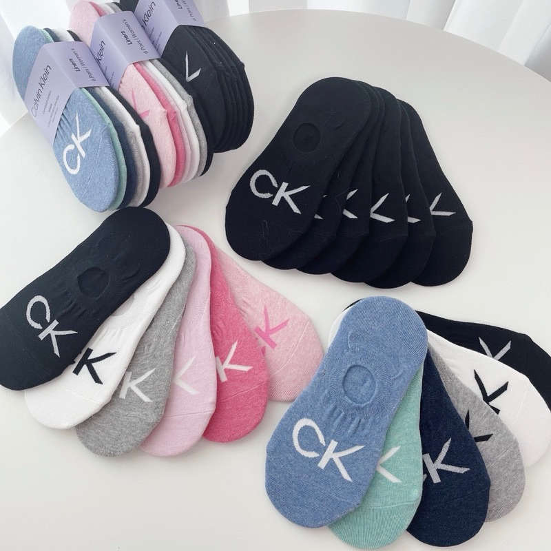 [GREEN KING] 現貨🔥代購✨ Calvin Klein CK 短襪 襪子 隱形襪 船型襪 防滑襪子 棉襪 6入