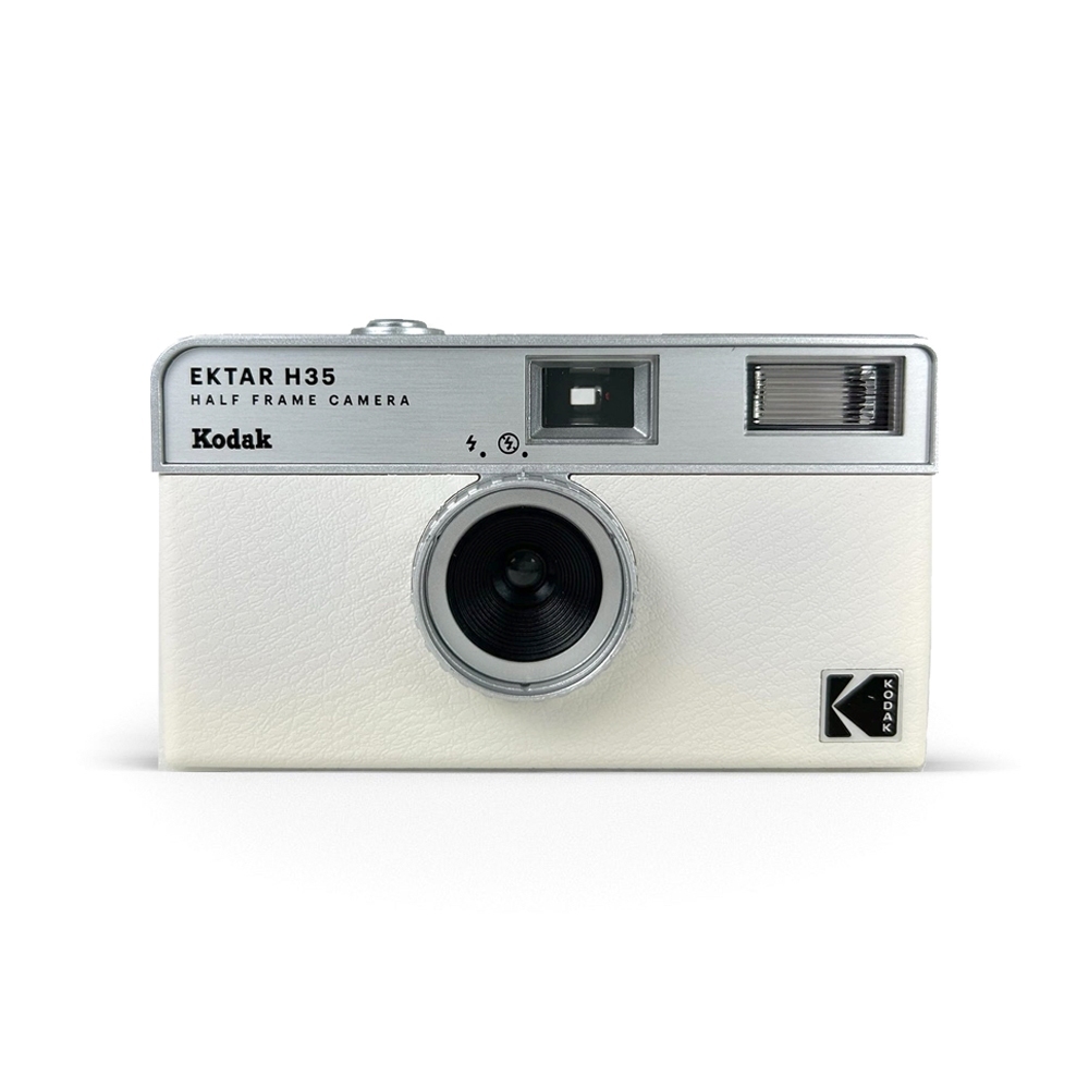 【Kodak 柯達】 復古底片相機 Kodak Ektar H35（象牙白）半格機 片機 復古相機即可拍相機 底片相機