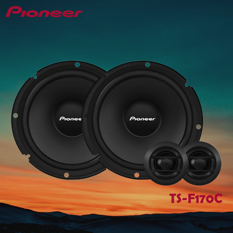 Pioneer 先鋒TS-170C 6.5吋 2音路 250W適用 各種車款 分音喇叭 車用喇叭 喇叭音響 汽車音響
