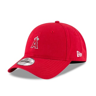 【NEW ERA】MLB 洛杉磯 天使 小標 活力紅 軟板 老帽 9TWENTY【ANGEL NEW ERA】