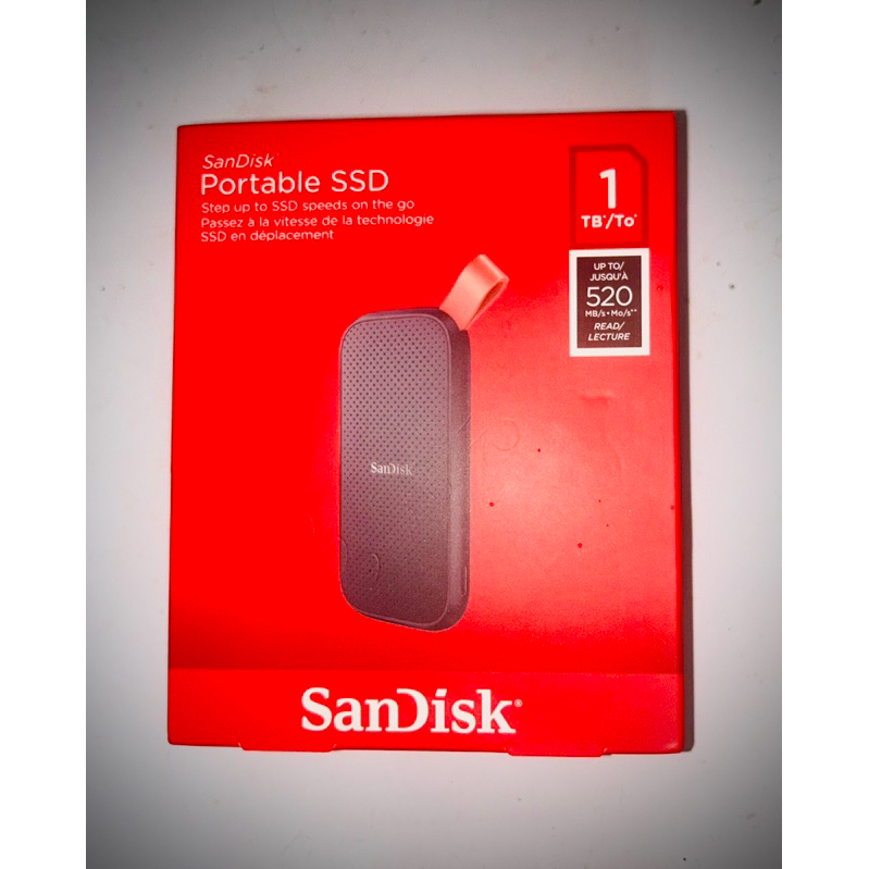 全新未拆封》SanDisk Portable E30 1TB 外接固態硬碟 行動固態硬碟SSD