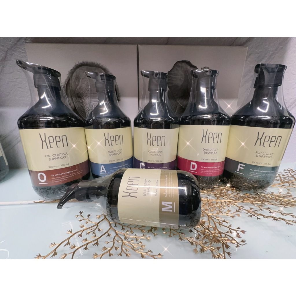 席恩髮語 Xeen 專業髮品 頂級時尚沙龍香氛 洗+護髮 1000ML