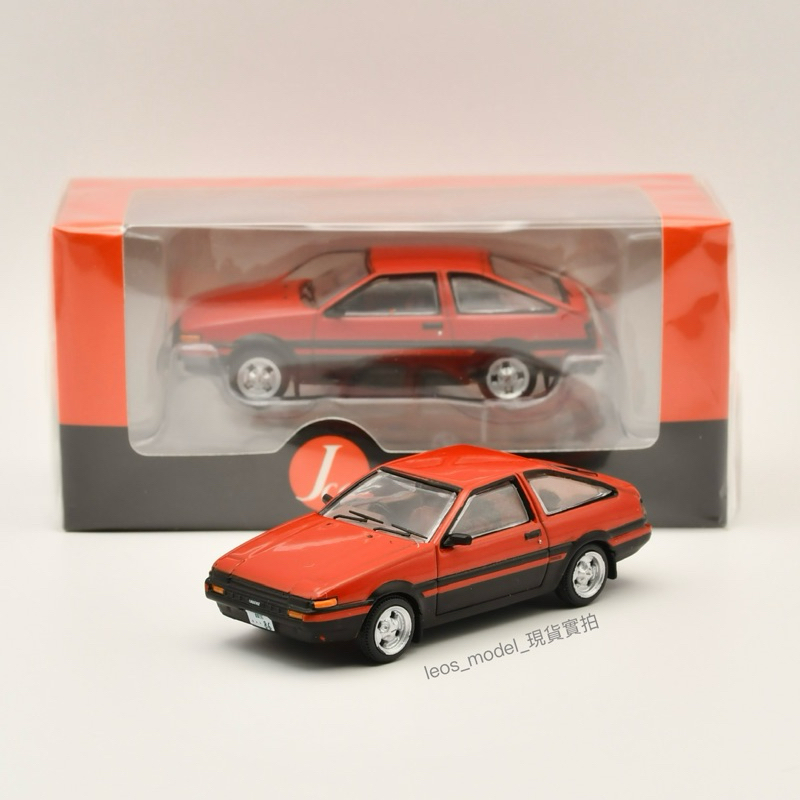 【台南現貨】全新 1/64 Tarmac Toyota Sprinter Trueno AE86 模型車 里歐模玩