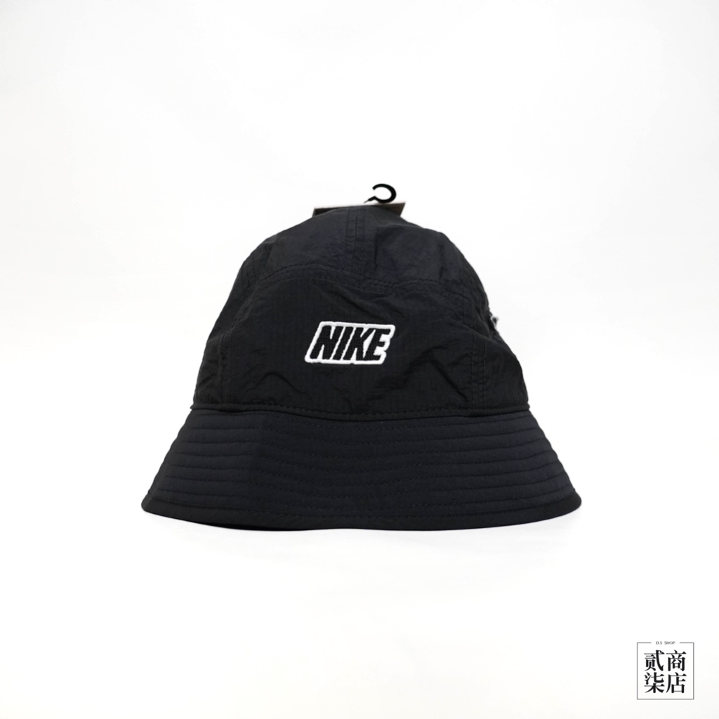 貳柒商店) NIKE APEX BUCKET 男女款 漁夫帽 遮陽帽 刺繡 拉鍊 尼龍 FQ3277-010