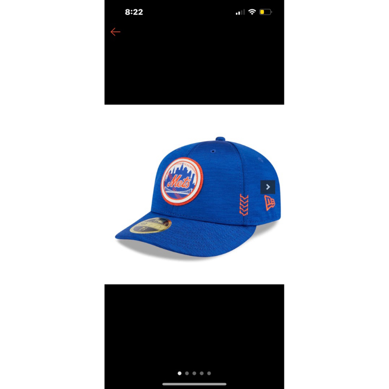 New York Mets clubhouse low profile 7 1/2