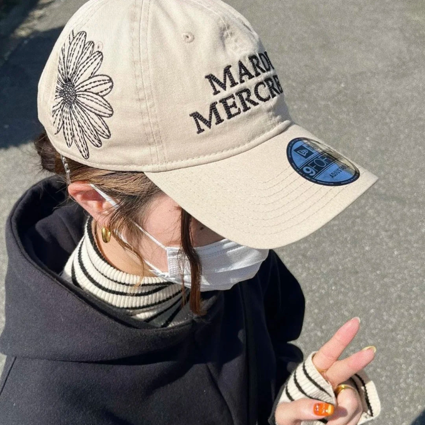 KKONI 韓國代購🇰🇷免運🆓 MARDI MERCREDI x NEW ERA 聯名棒球帽 鴨舌帽 老帽 男女同款帽子