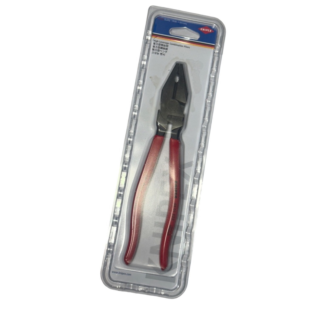 德國製 K牌 KNIPEX 9吋 K0201225 省力鋼絲鉗 小鐵剪 老虎鉗 225mm 水電用 鋼絲鉗 電工鉗 一支