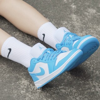 隔日到 ☆小B之都☆ Air Jordan 1 Low "UNC" 北卡藍 女款 AO9944-441