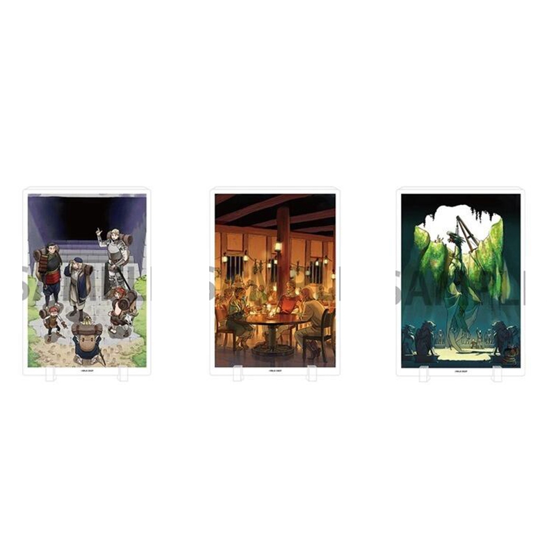 24年8月 角川 迷宮飯 Ryoko Kui原畫 壓克力藝術板畫 立牌 3種分售 0607 日版 預約