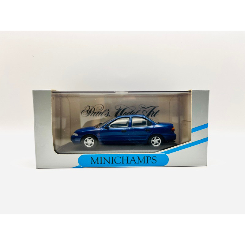 Minichamps 1/43 Ford Mondeo 1992 藍色 模型車