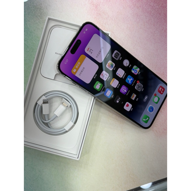 Apple iphone14promax 128G紫—————————中古機