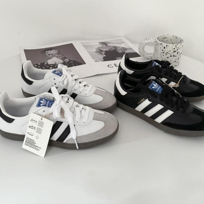 Adidas Originals Samba OG 復古桑巴鞋 麂皮 德訓鞋 黑白 B75807 黑白灰 B75806