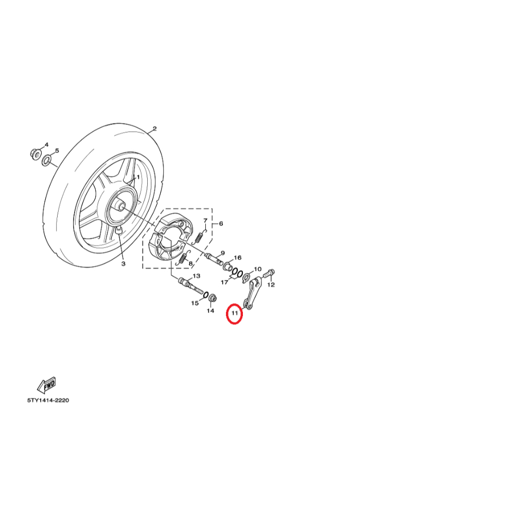 YAMAHA 原廠 GTR 馬車 勁戰 新勁戰 一代 二代 凸輪軸臂桿 料號：5CA-F5355-00