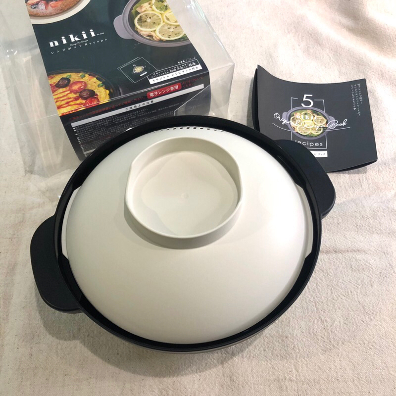 【沒格貓日系選物】全新日本 Recopo 微波爐專用個人鍋(附蓋)  微波調理鍋