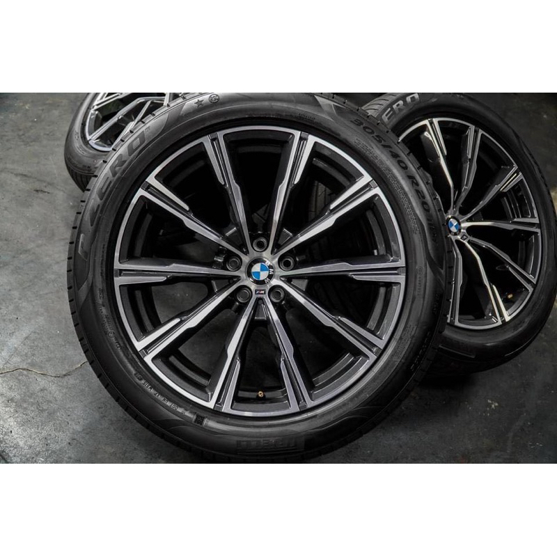 BMW X6 X5 X4 X3 G05 G06 G01 G02 原廠20吋鋁圈 中古美品