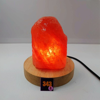 ¤ 臻藏館 ¤ [ NO.343 ] 形態優美 頂級玫瑰岩鹽 USB自然型鹽燈 喜馬拉雅山玫瑰岩鹽 自然型鹽燈