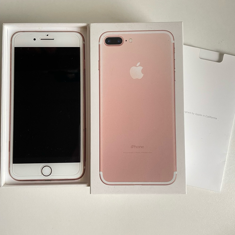 Apple iphone 7 plus 128G 玫瑰金 二手 中古機 空機