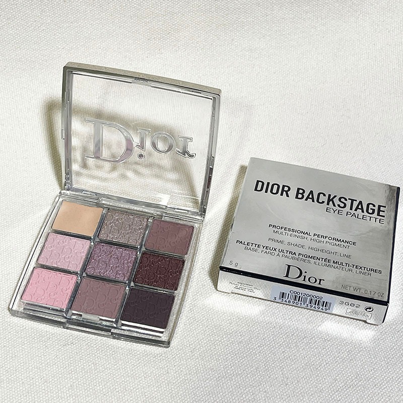 迷你型 盒裝小樣 Dior 迪奧 九色眼影盤5g Backstage 九宮格 小樣試用旅行裝