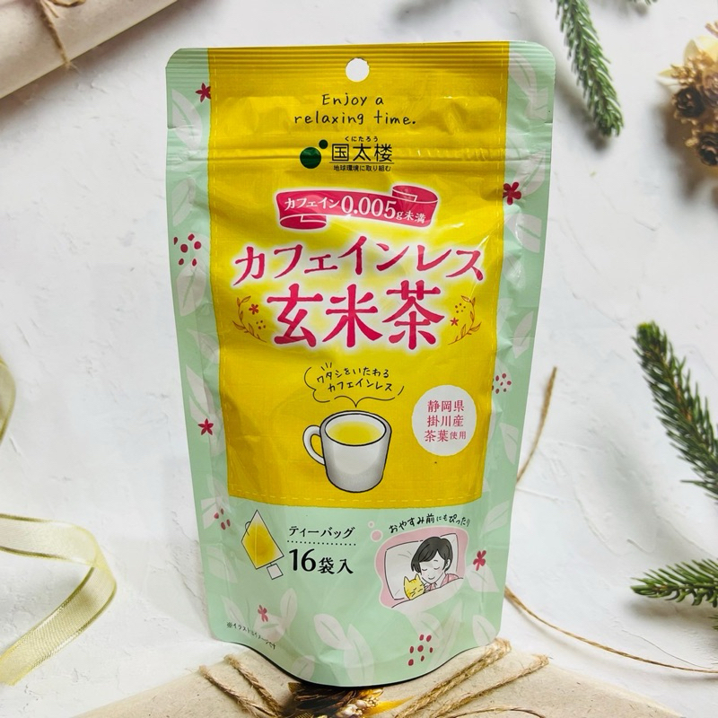 ［開麥啦。］日本 國太樓 玄米茶(1.8g x16袋入)