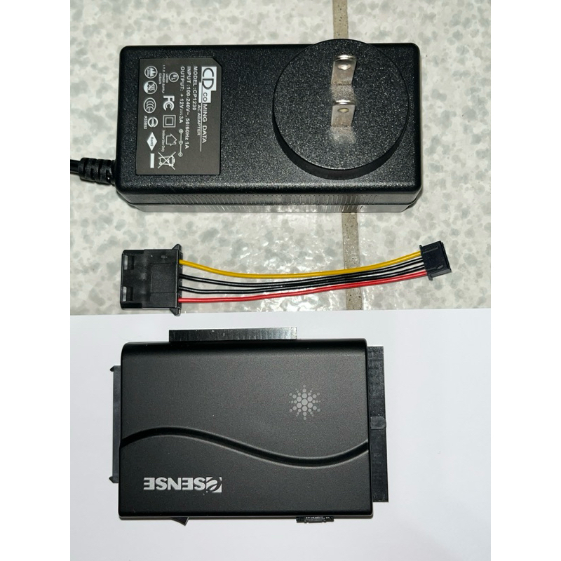 Crucial BX500 500G SSD + K398+ digifusion 2.5  硬碟盒和多功能接頭