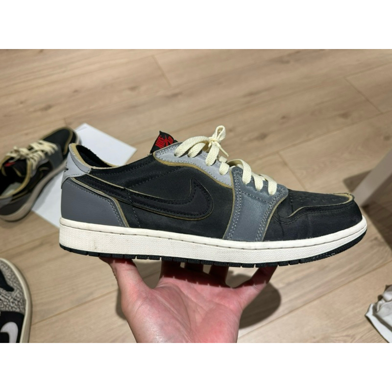 二手美品Air Jordan 1 Low OG 煙灰 US11